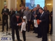 Степан Жиряков поздравил жительницу Борзи, получившую медаль  