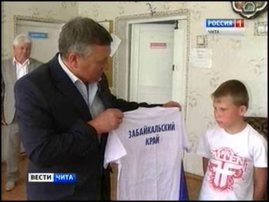 Депутаты - единоросы помогли юному легкоатлету поехать в спортивный лагерь. Июнь 2014 года